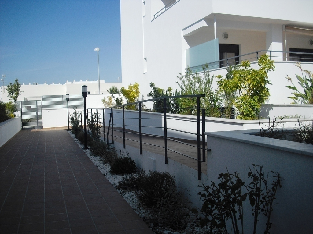 access to the residential area