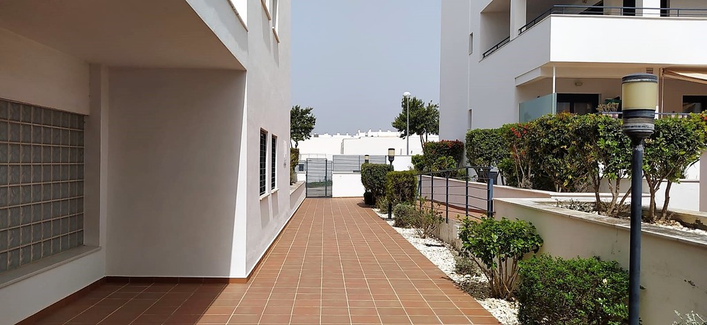 access to the residential area