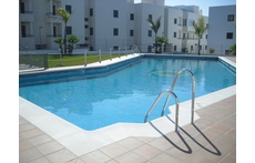 Swimming pool of the residential.