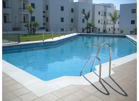 Swimming pool of the residential.