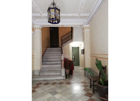 Entrance to the building