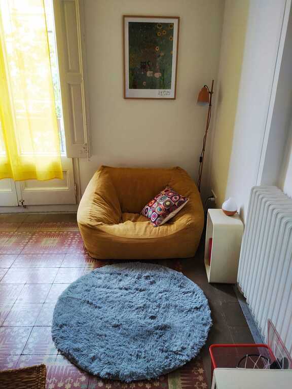 Relax in the main bedroom