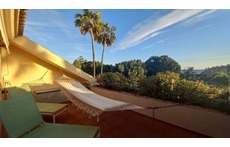 Upper terrace from bedroom to garden