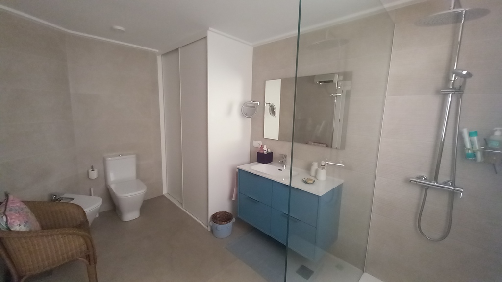 Bedroom bathroom view 1