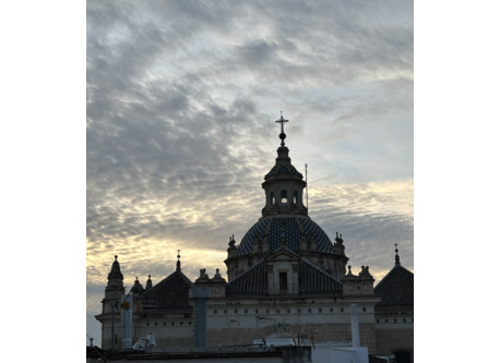 View from our rooftop (El Salvador)