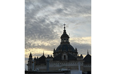View from our rooftop (El Salvador)