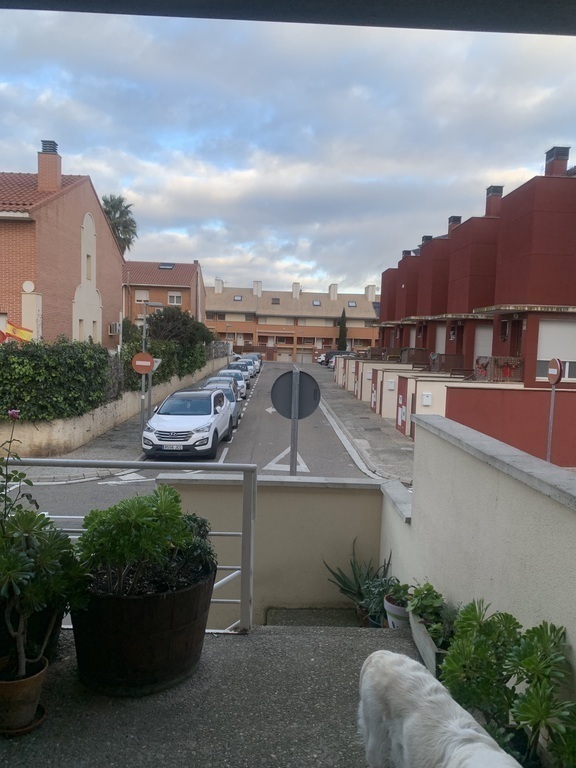 Vista desde la casa del vecindario