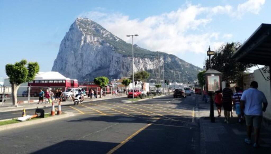 El Peñón de Gibraltar (U.K.) Cultura británica a 83km de nuestra casa.