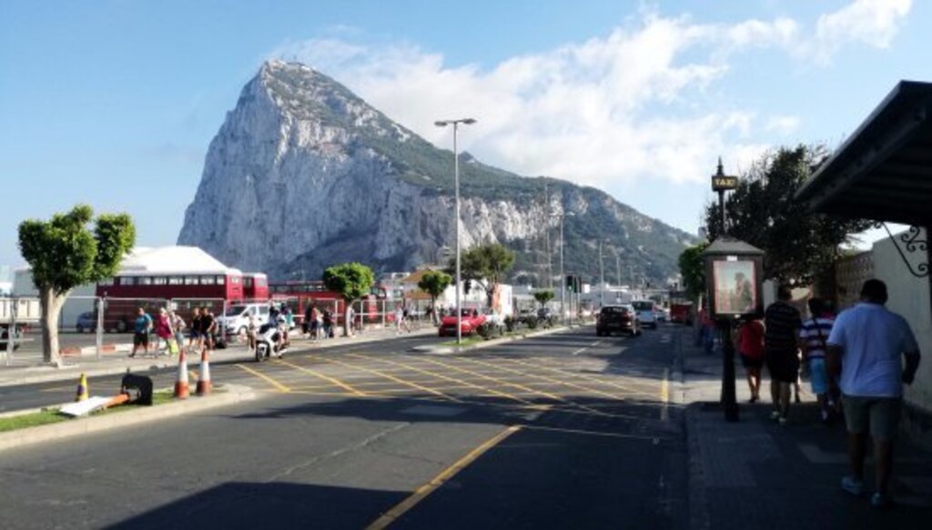 El Peñón de Gibraltar (U.K.) Cultura británica a 83km de nuestra casa.