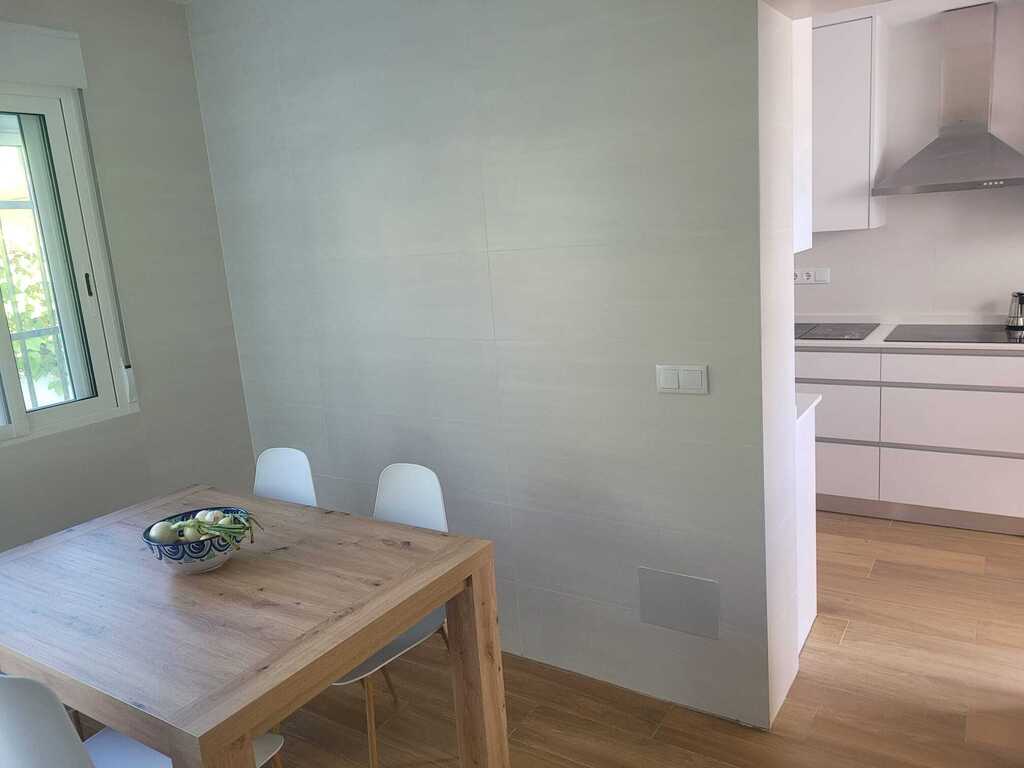 Comedor y cocina: estancias comunicadas