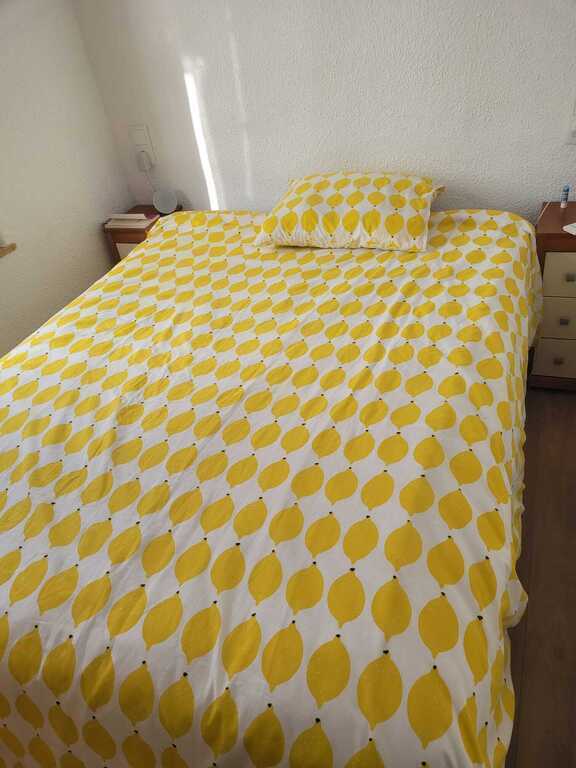 Dormitorio de nuestro hijo Manuel. Cama de matrimonio