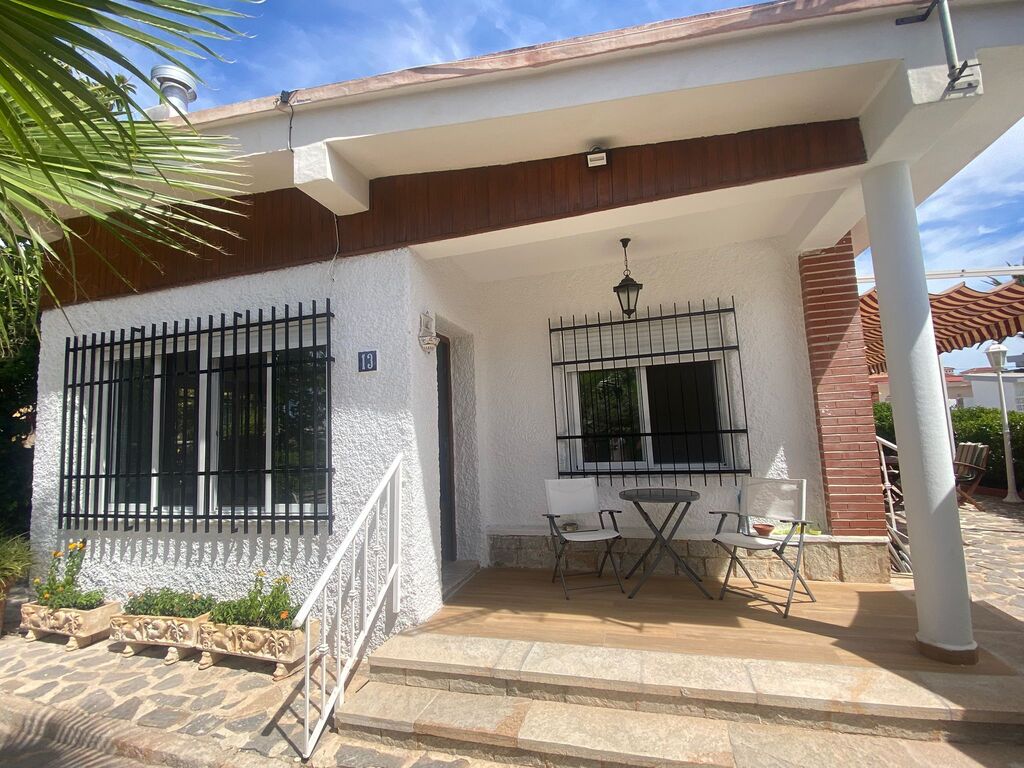 Fachada de entrada de la casa