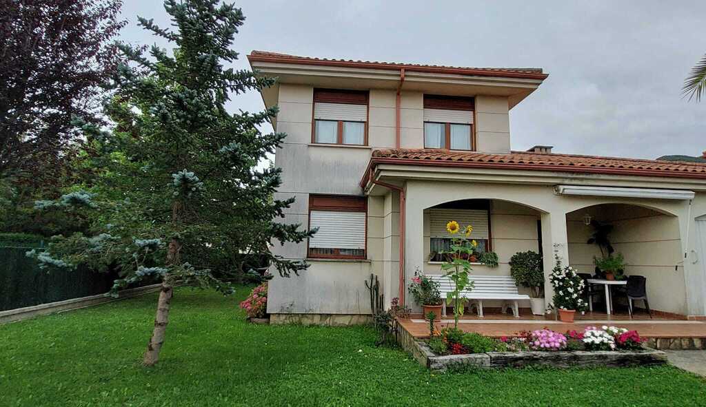 Front view of the house