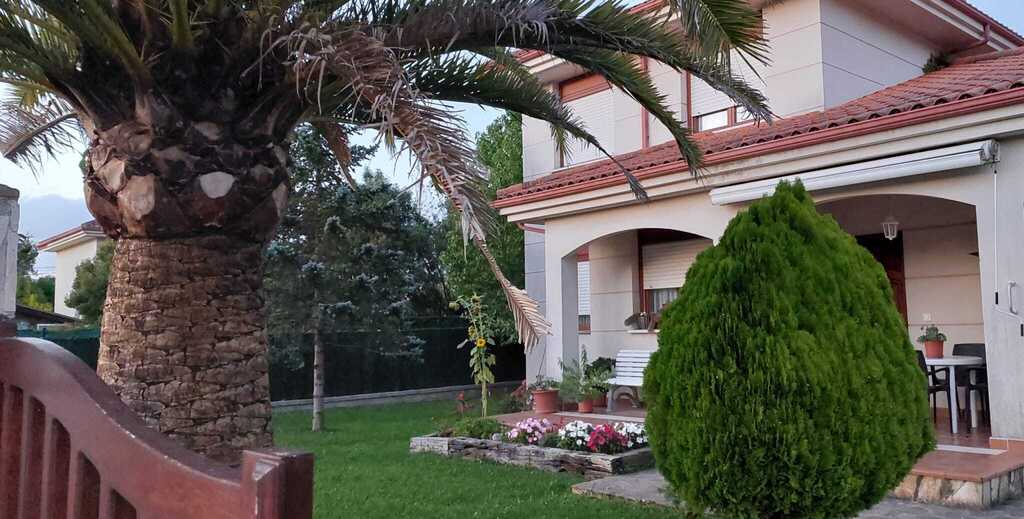 Front view of the house