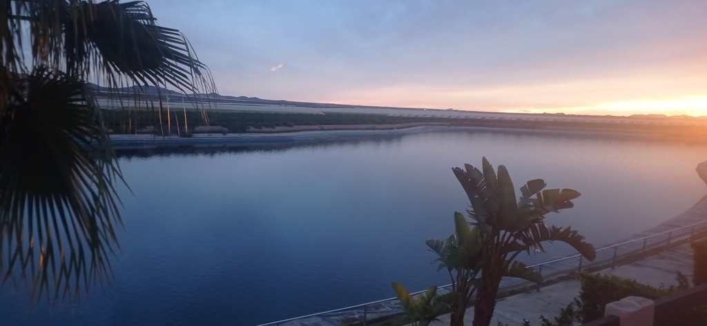 Vistas lago desde la terraza