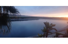 Vistas lago desde la terraza