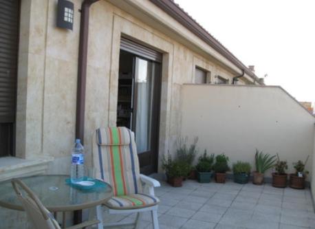 Terraza con vista al parque