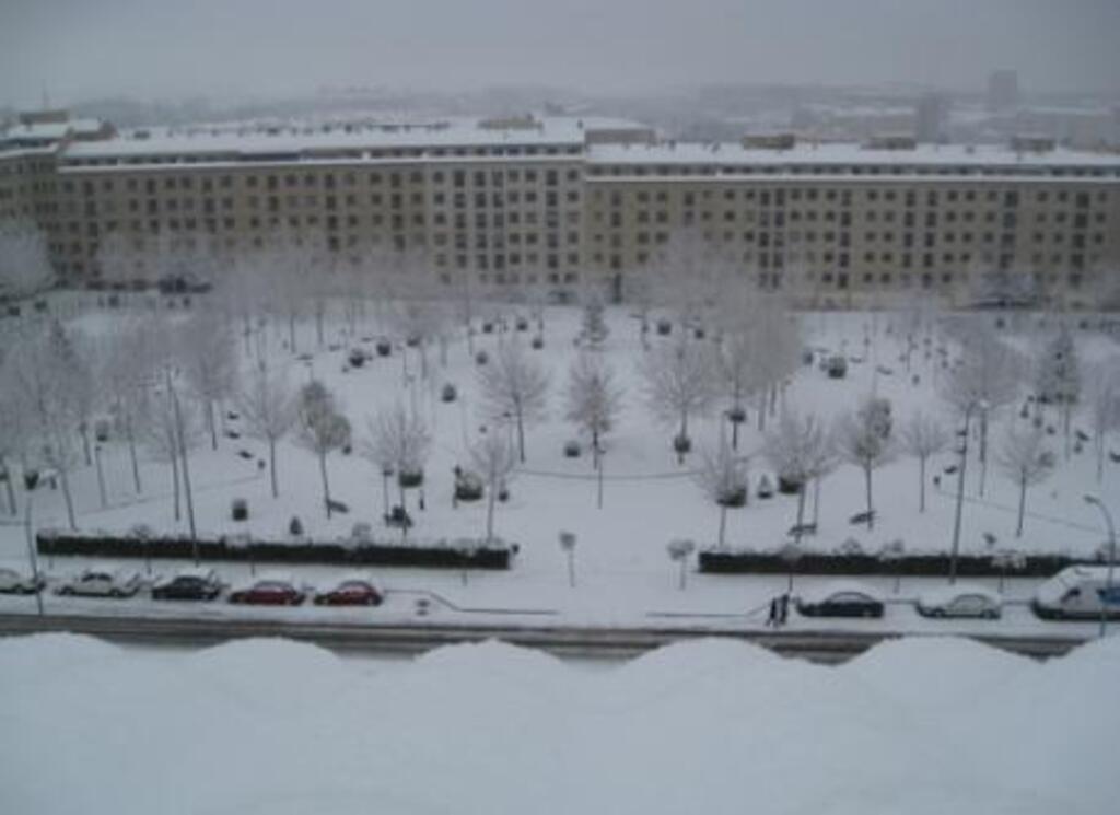 Plaza nevada desde la terraza