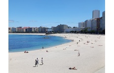 Riazor and Orzán beaches