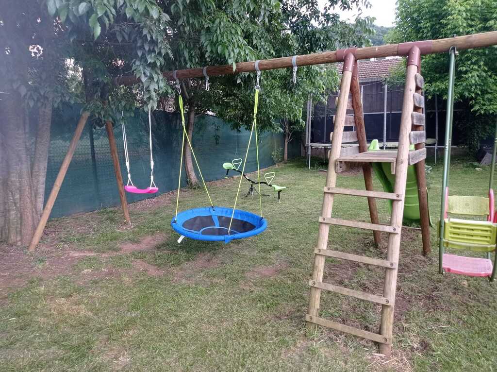 Parque infantil privado. 
