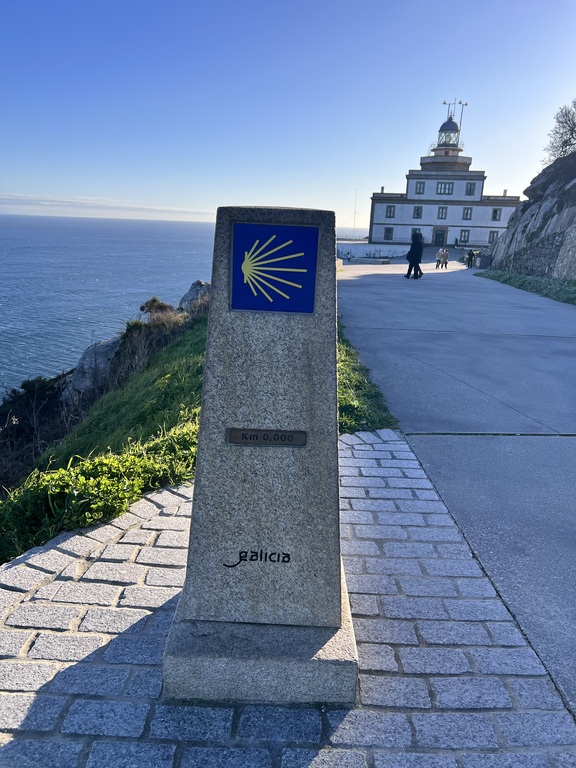 Camino de Santiago, km 0 Faro Finisterre 