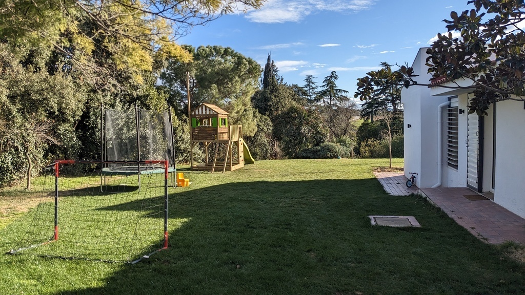 Playground part of the garden