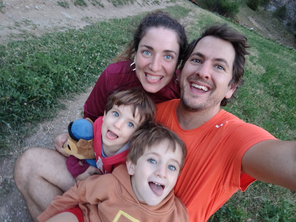 Young to old, Pau, Martí, Anna and Alex