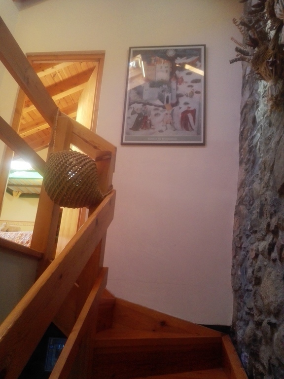 Escalera a la 2º planta