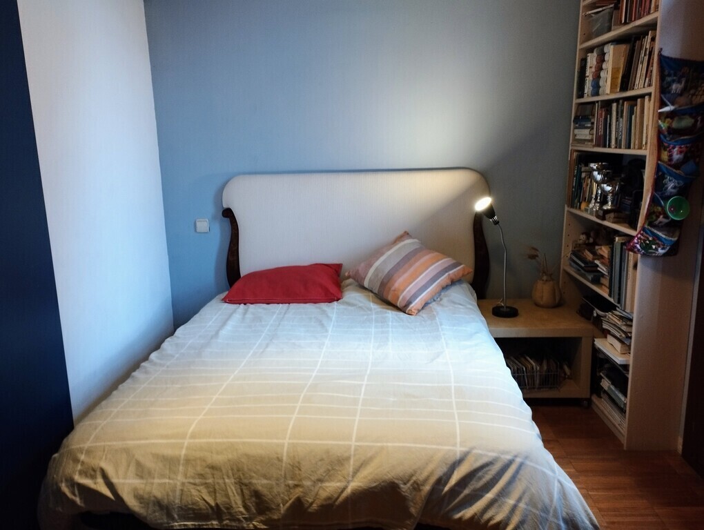 Habitación azul doble