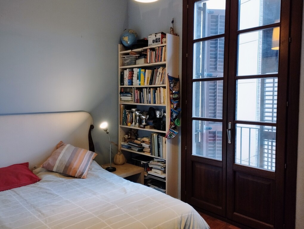 Habitación azul doble