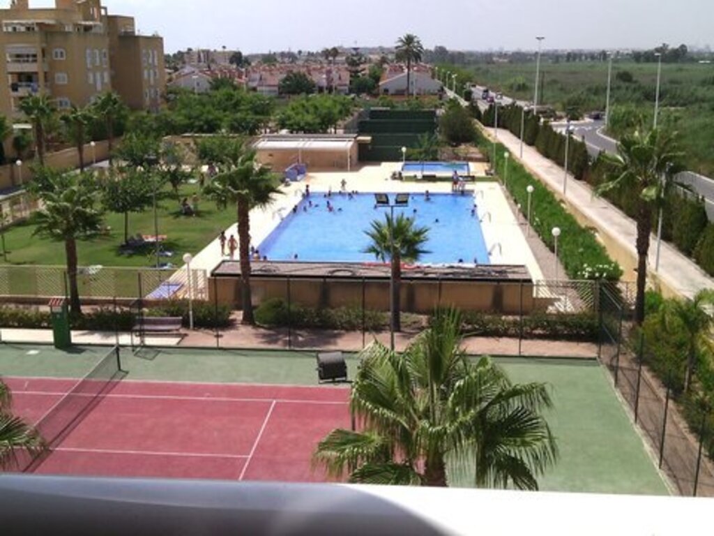 View from the bedrooms