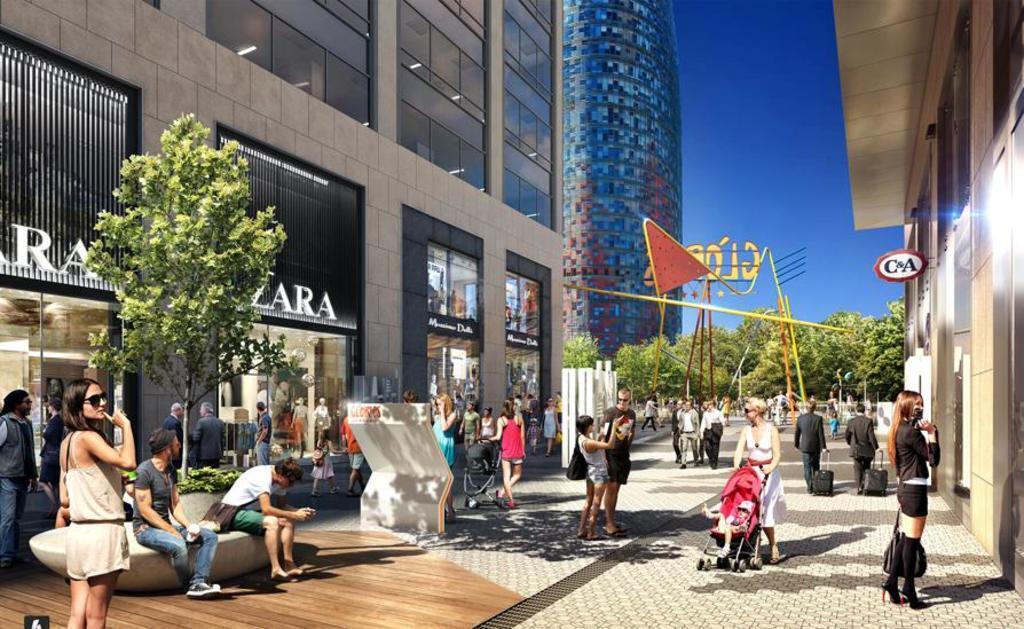 Shopping center Glòries (1,8 km)