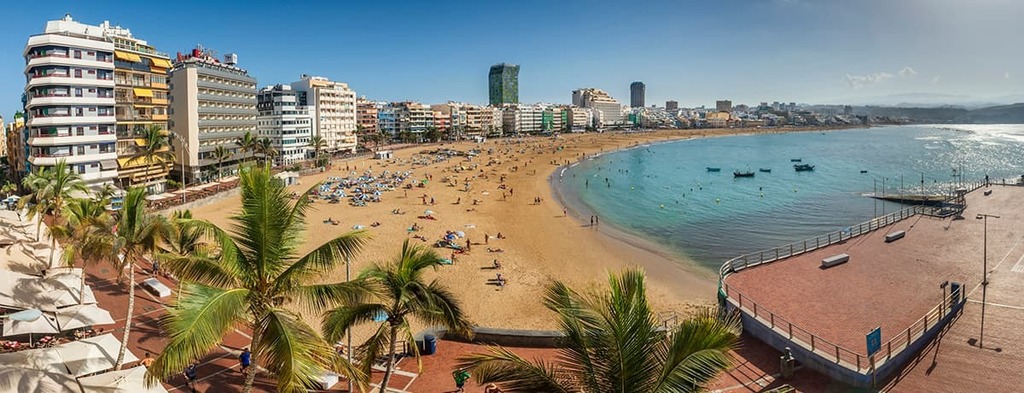 Las Palmas: Playa de Las Canteras