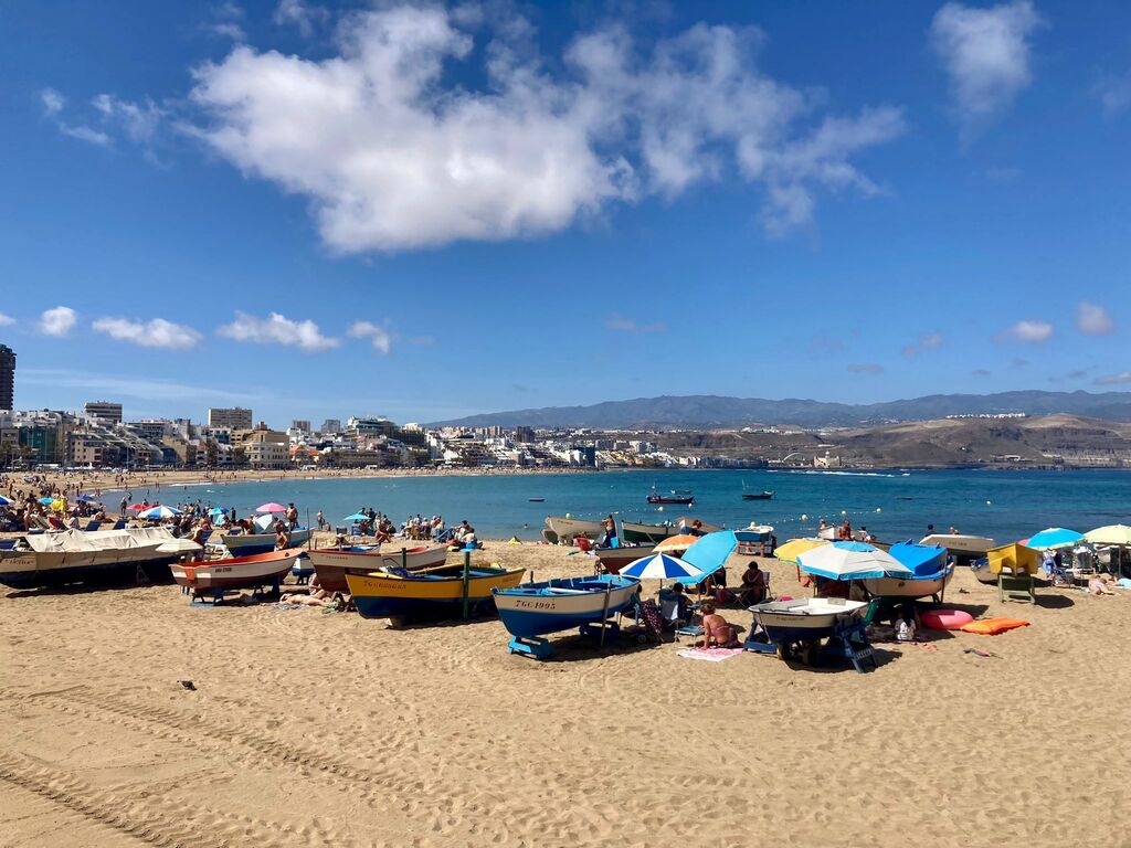 Las Palmas: Playa de Las Canteras