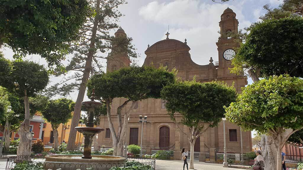 Galdar: Plaza de Santiago