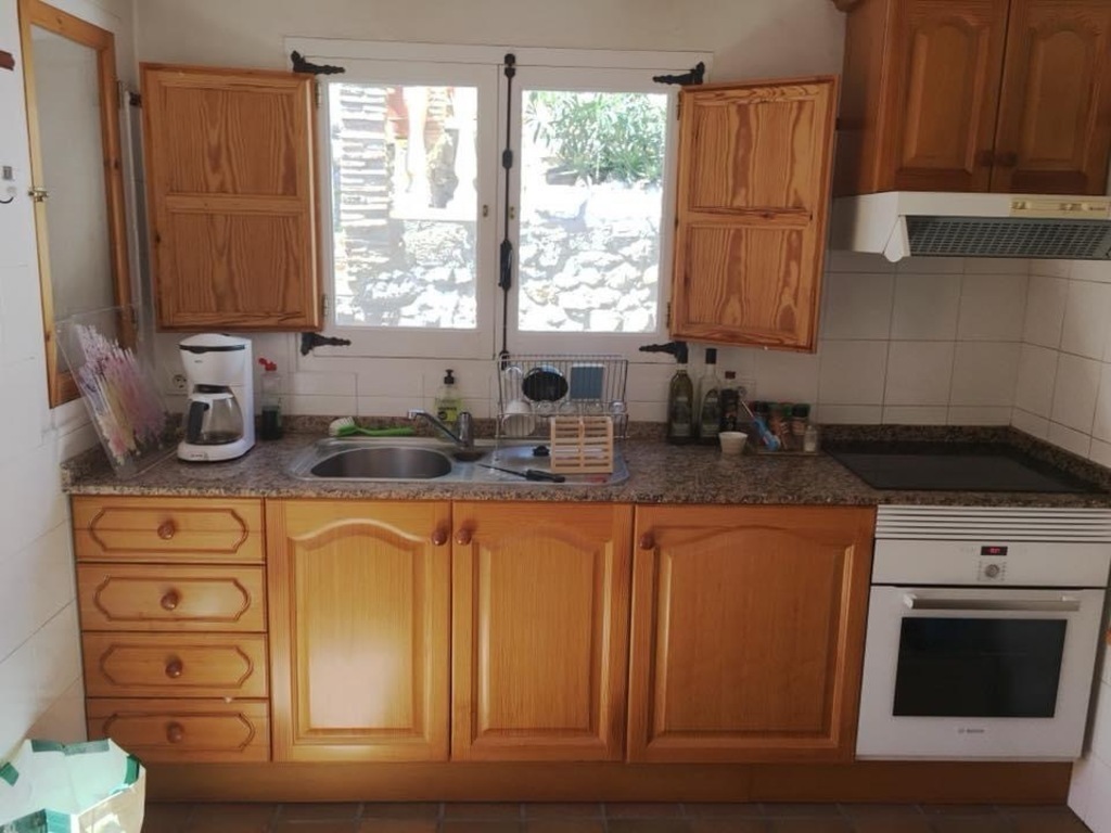 The kitchen in Dénia. 