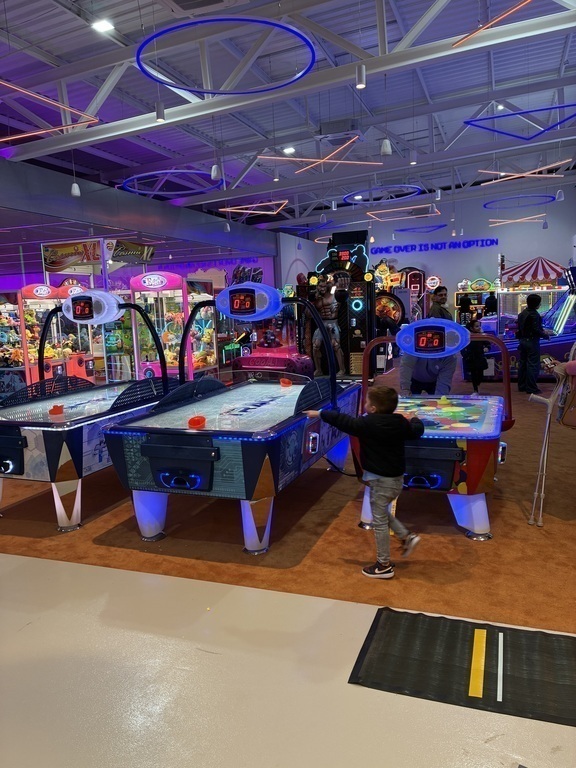 Game place 15 min walk. 