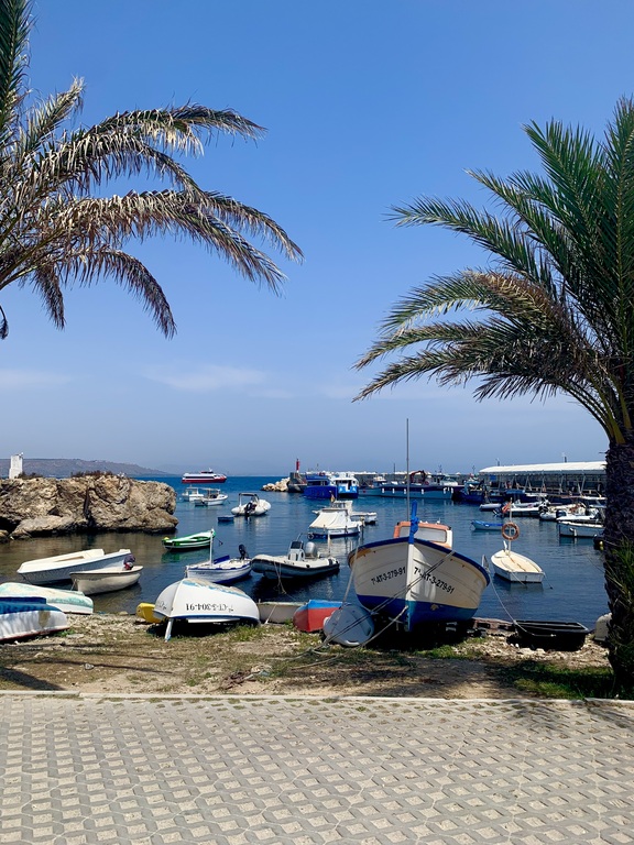 Wonderful island of Tabarca where boats go every half hour.