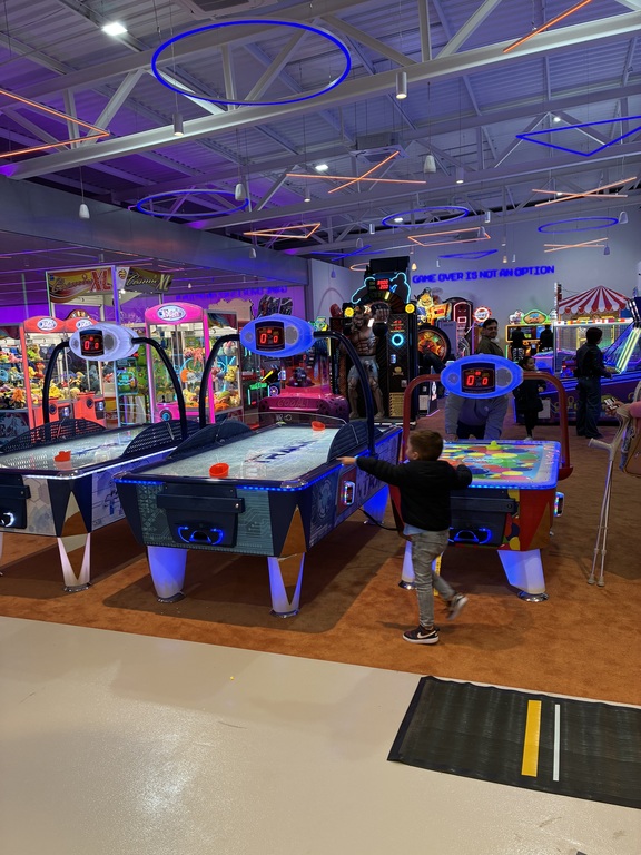 Game place 15 min walk. 