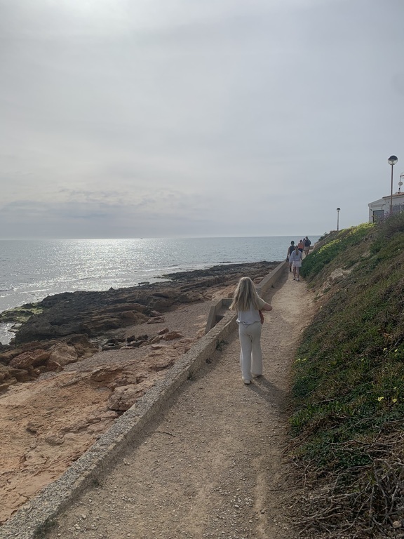 Beautiful beach walks near us.