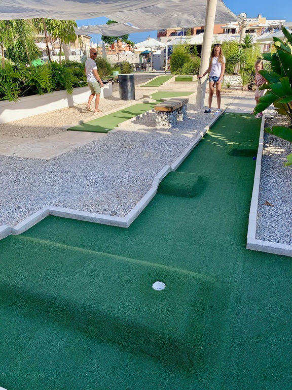 Nice mini golf course in our area, open all year round, 10min walk.