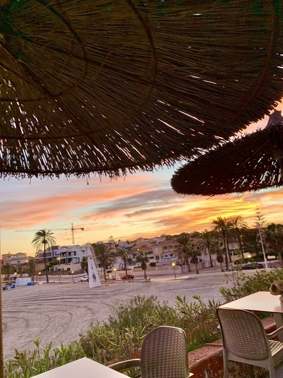 La Zenia beach, 10 min by bicycle