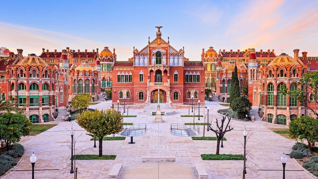 Modernist Hospital de Sant Pau (easily reachable by metro)