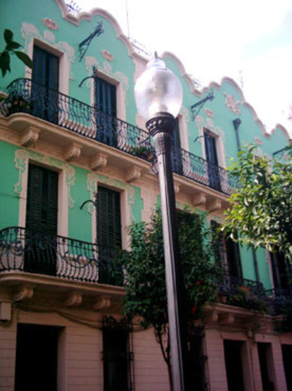 Nice buildings in the neighbourhood