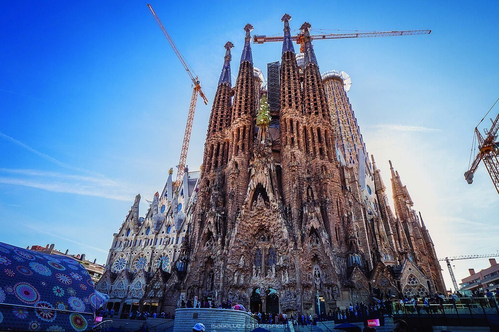 Gaudí's Sagrada Família (easily reachable by metro)