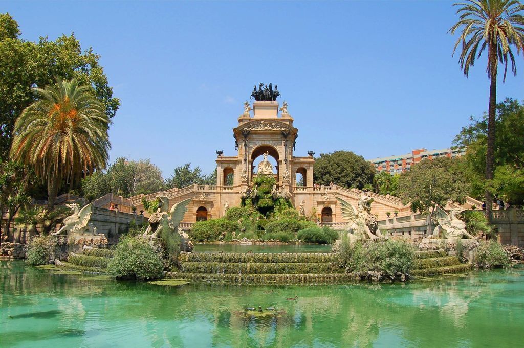 Parc de la Ciutadella (easily reachable by metro)
