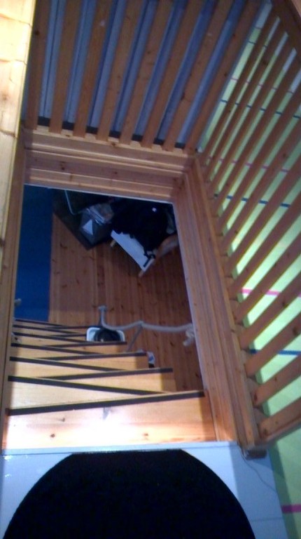 The view from upstairs