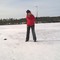 Winter-golf on ice!