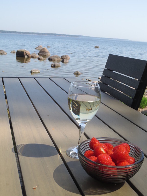 Relaxing in the summer cottage