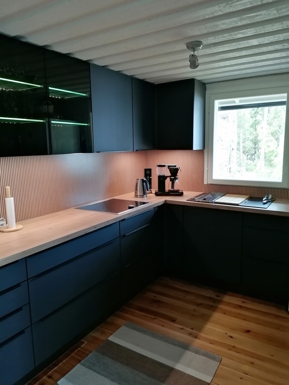 The new kitchen at our summercottage 